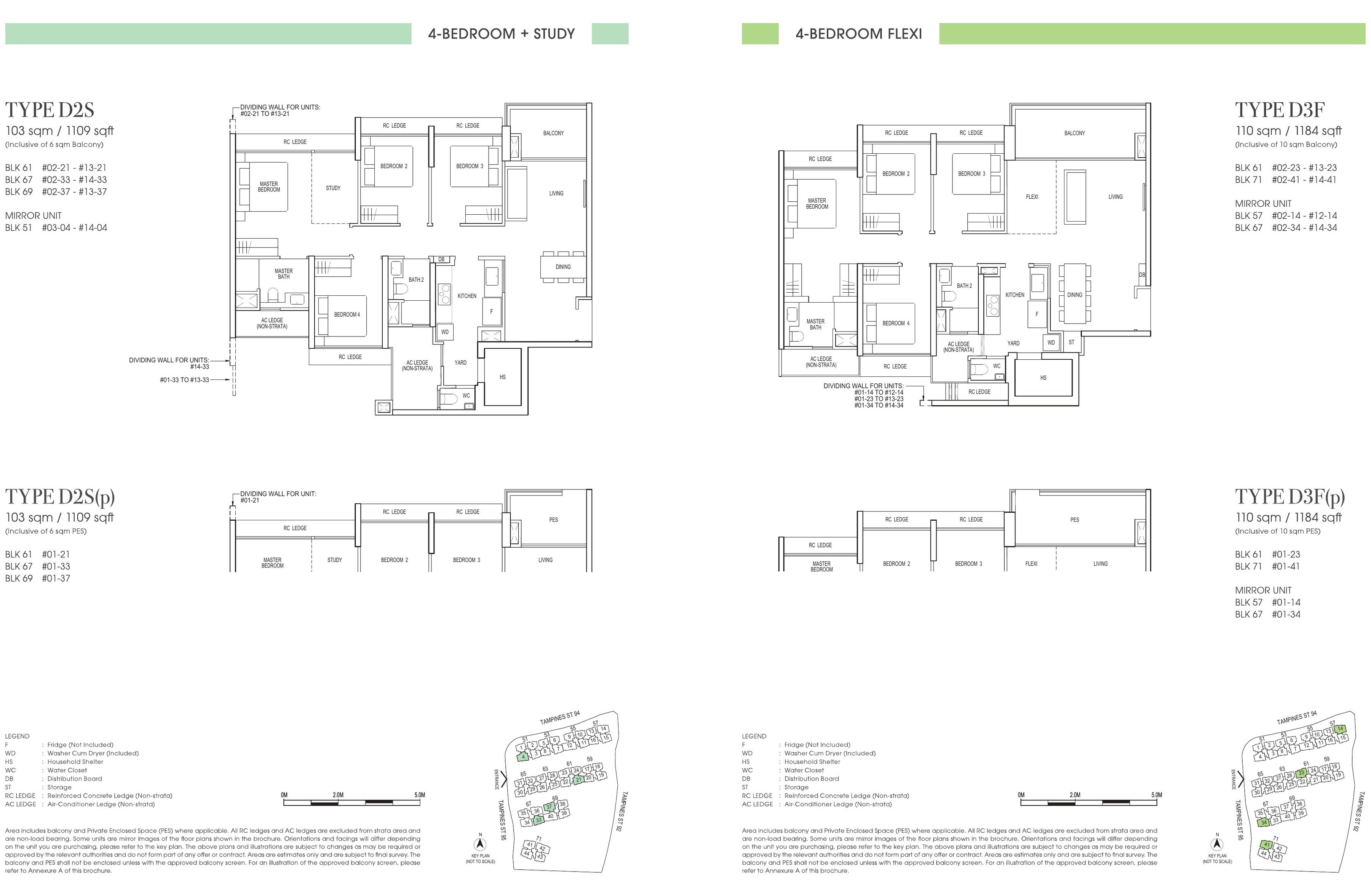 Rivelle 4 Bedroom 4 Bedroom selections floor plan